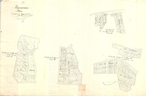 Loix - Section F2 développement dite de Clemandré.
