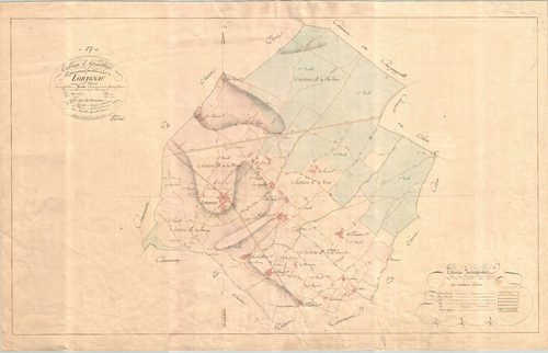 Lorignac - Tableau d'assemblage.
