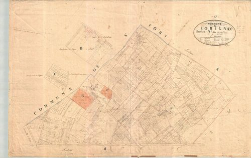 Lorignac - Section A1 dite de chez Lièvre.