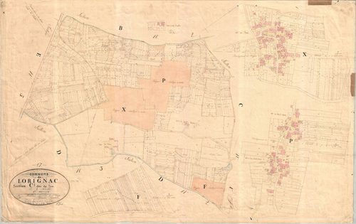 Lorignac - Section C1 dite du Tirac.