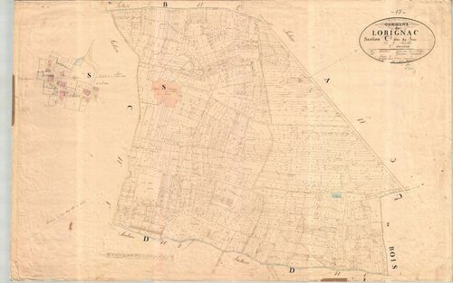 Lorignac - Section C2 dite du Tirac.