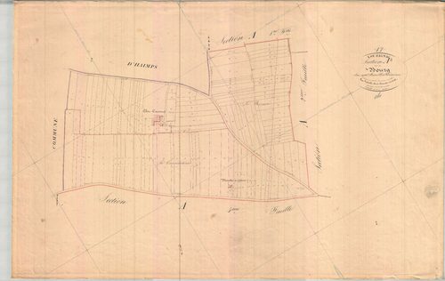 Louzignac - Section A3 dite du Bourg.