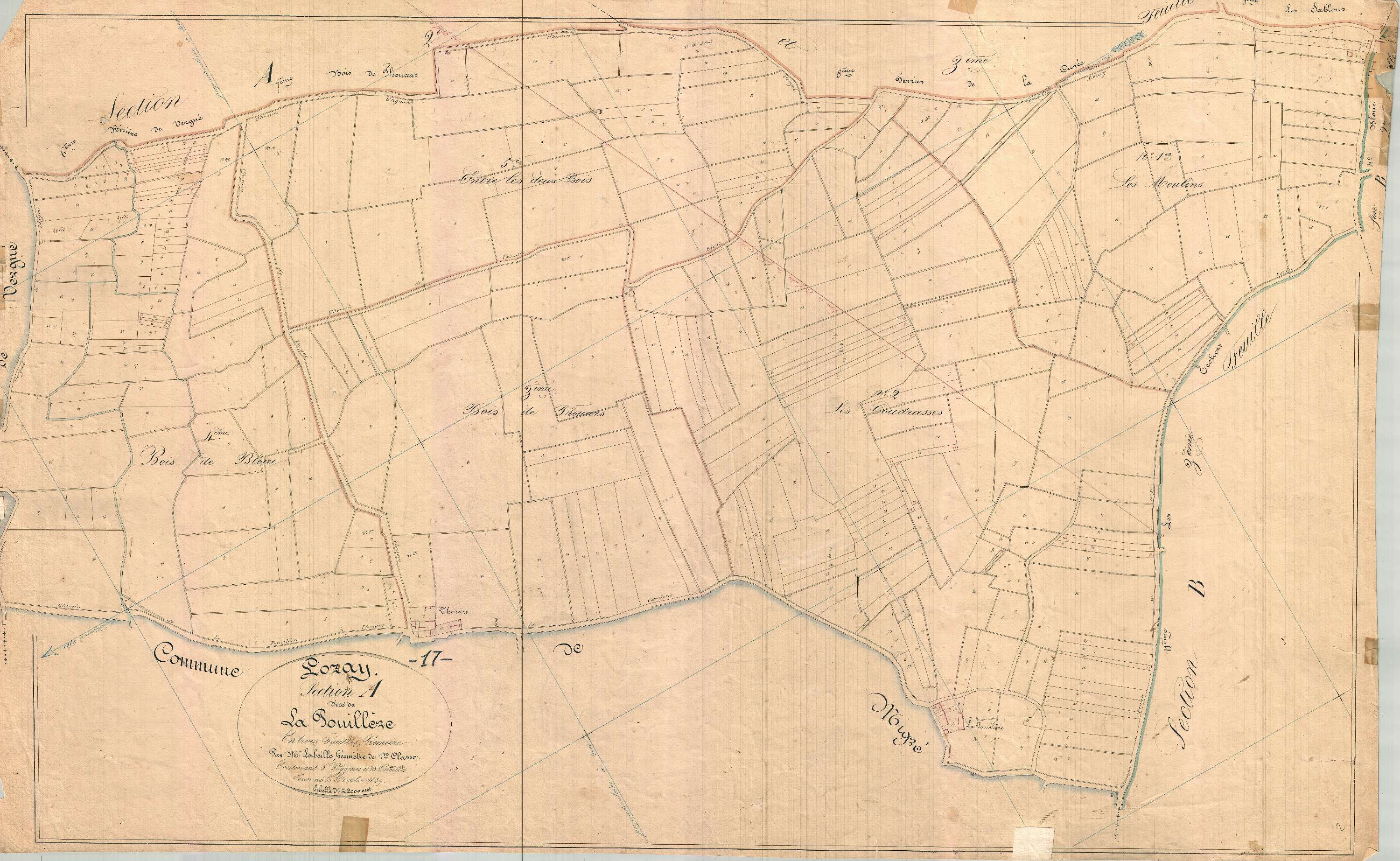 Lozay - Section A1 dite de la Poullière.