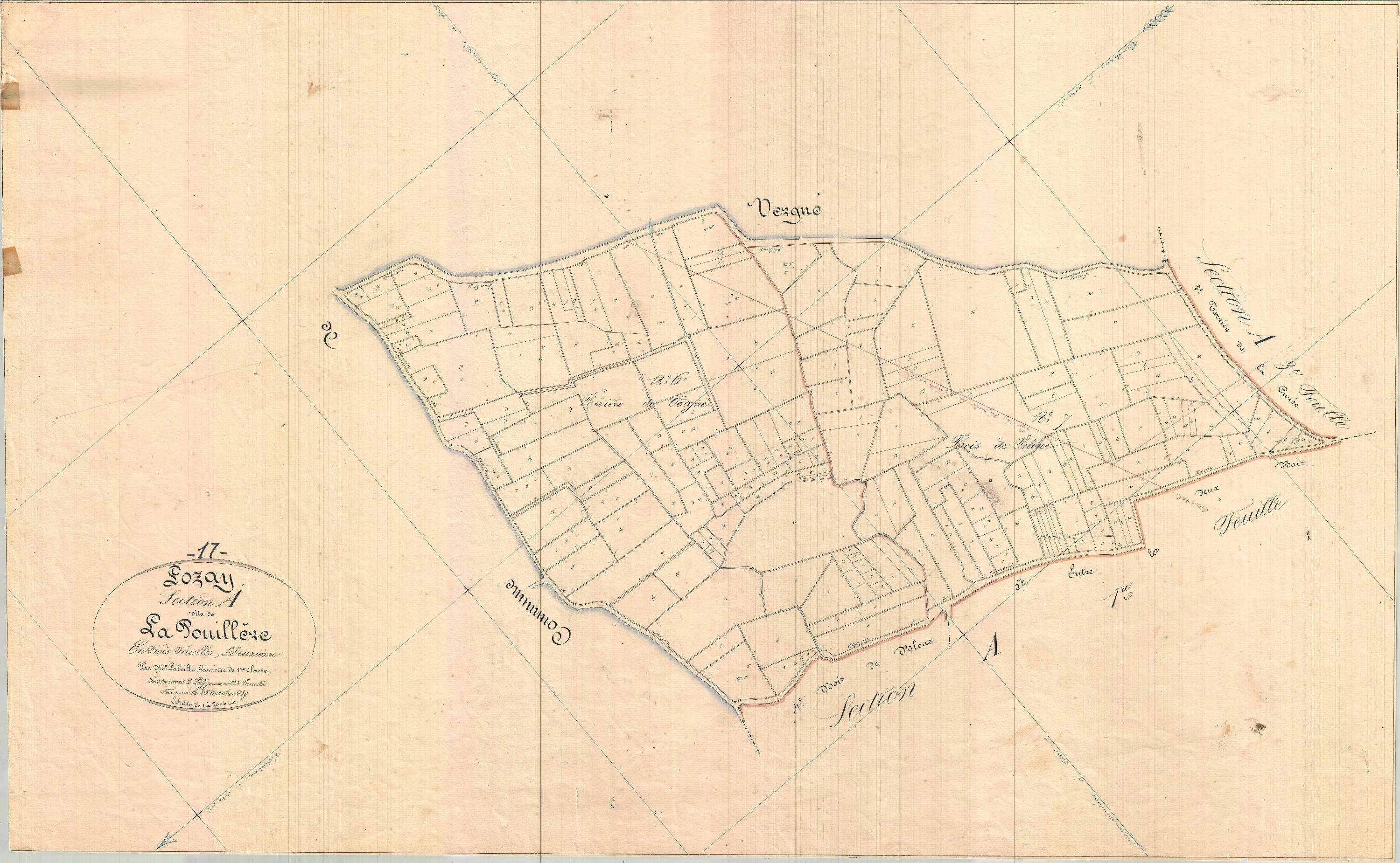 Lozay - Section A2 dite de la Poullière.