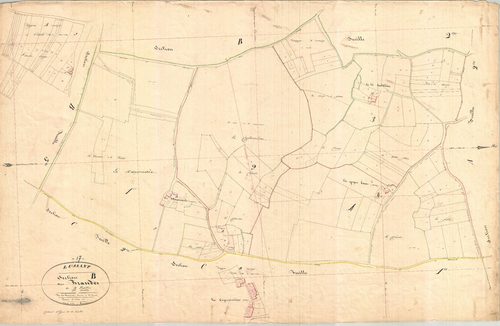 Lussant - Section B1 dite des Brandes.