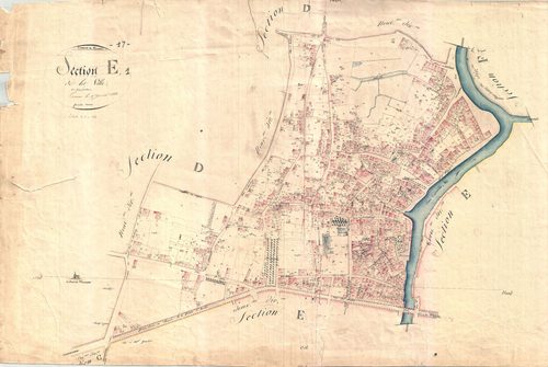 Marans - Section E1 dite de la Ville.