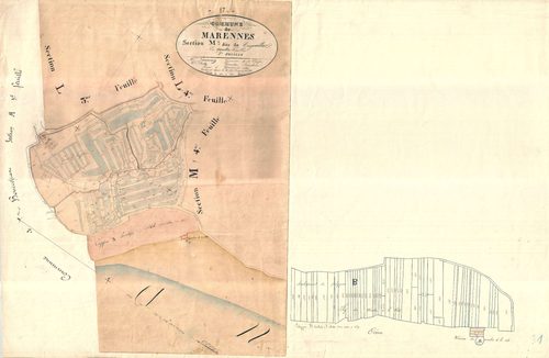 Marennes - Section M3 dite de Cagouillac.