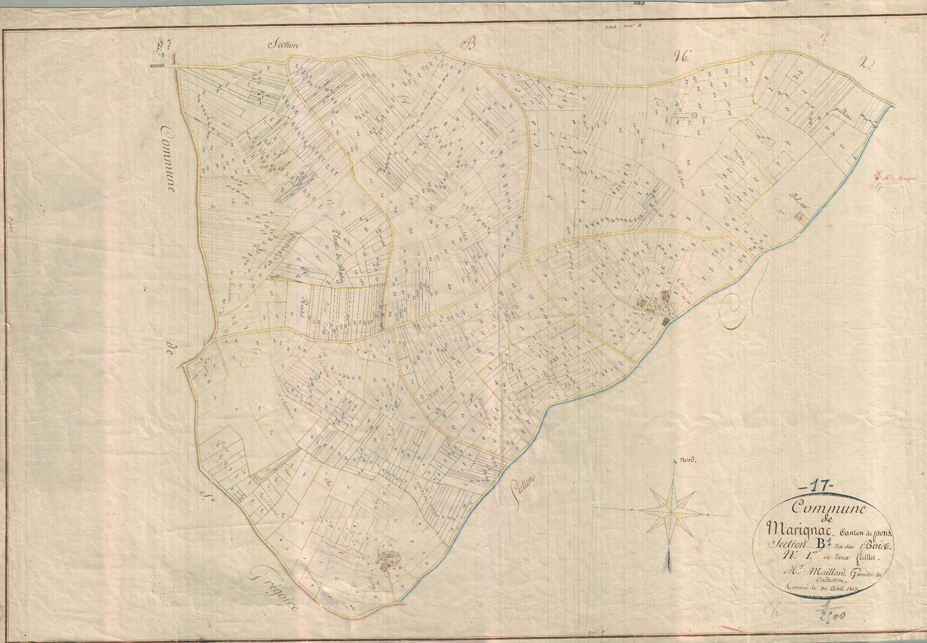 Marignac - Section B1 dite du Bois.
