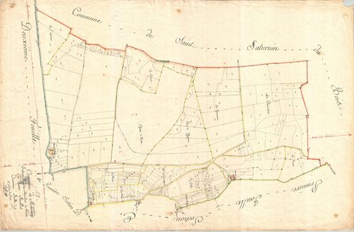 Marsais - Section E2 dite des Moulins de Boisse.