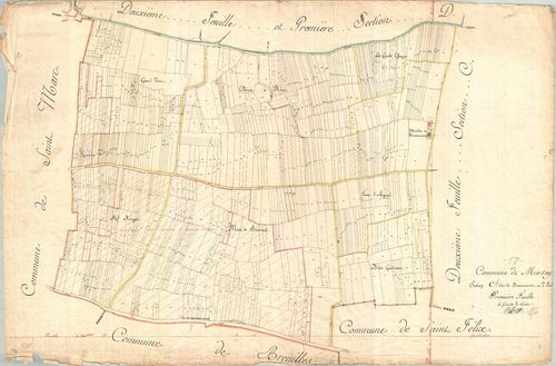 Marsais - Section C1 dite de Beaumont.