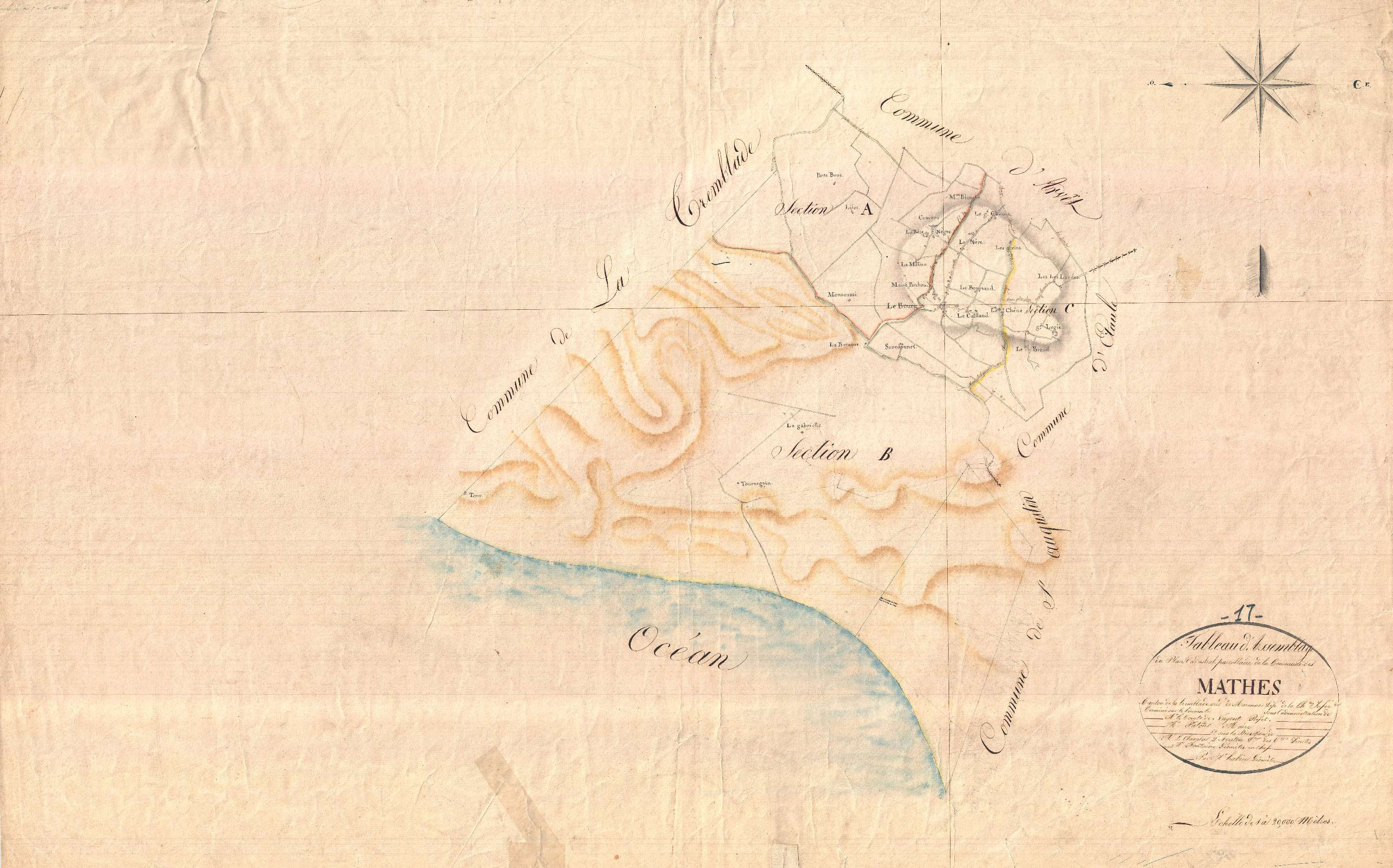 Mathes - Tableau d'assemblage.