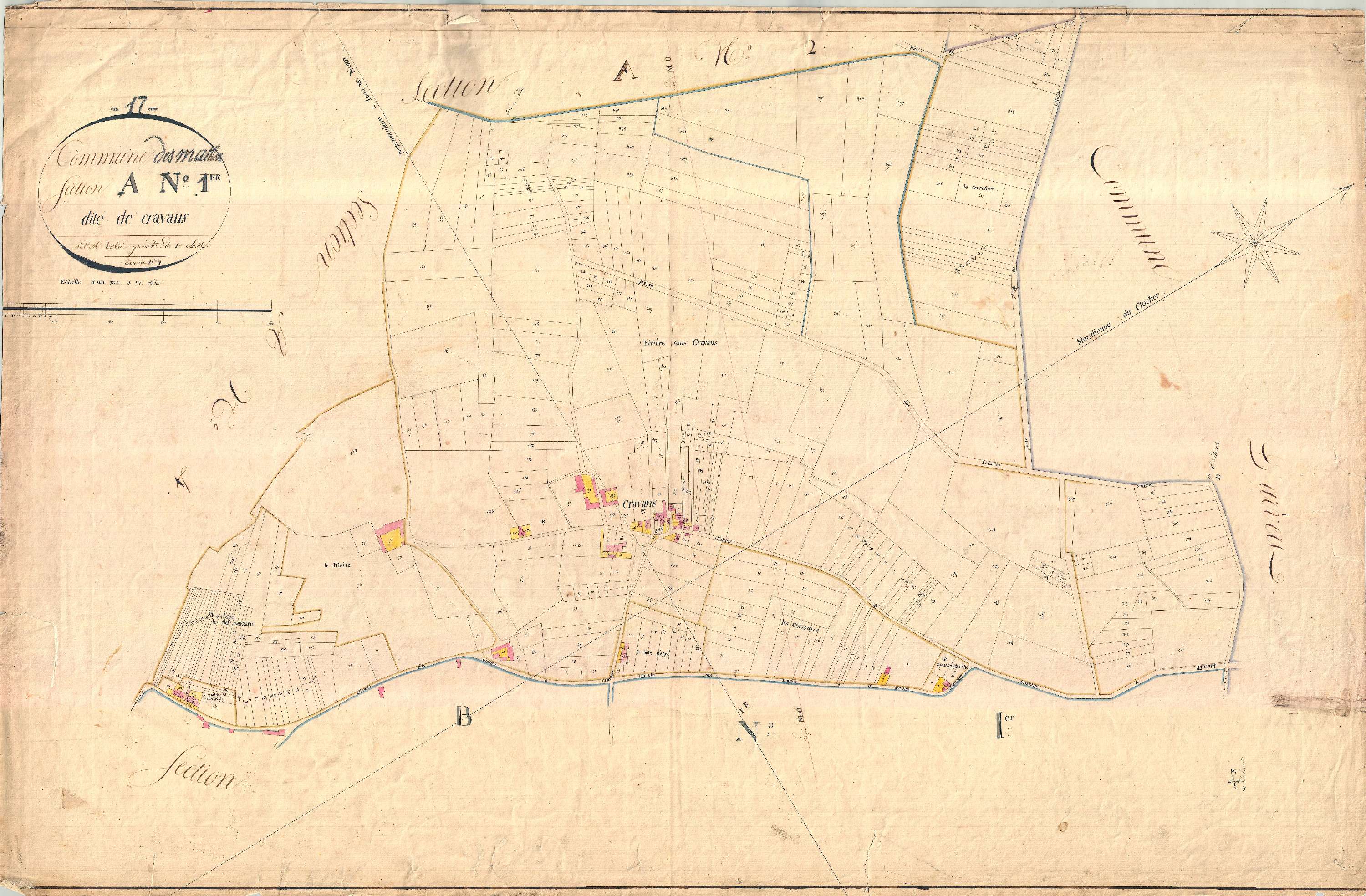 Mathes - Section A1 dite de Cravans.