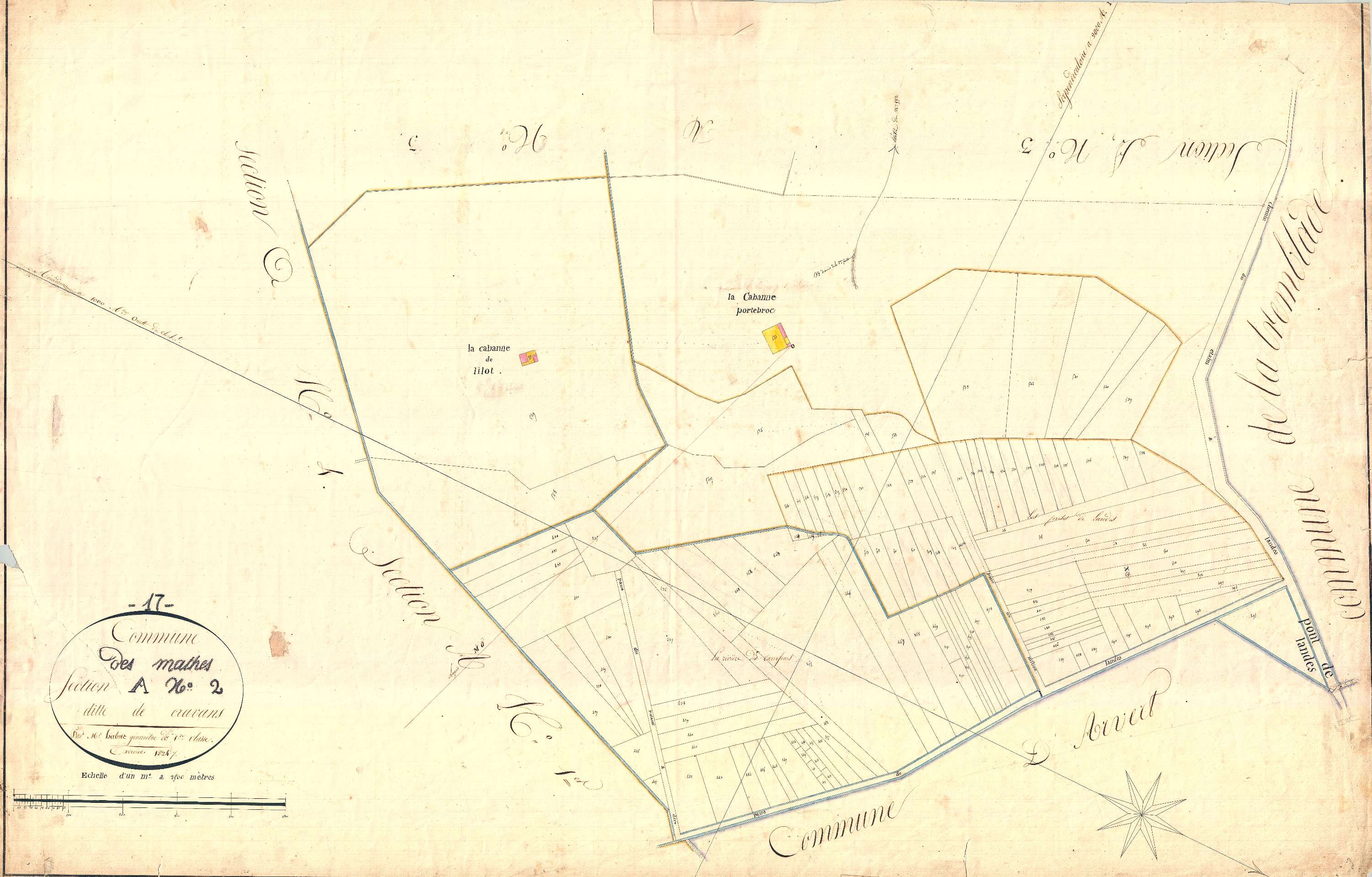 Mathes - Section A2 dite de Cravans.