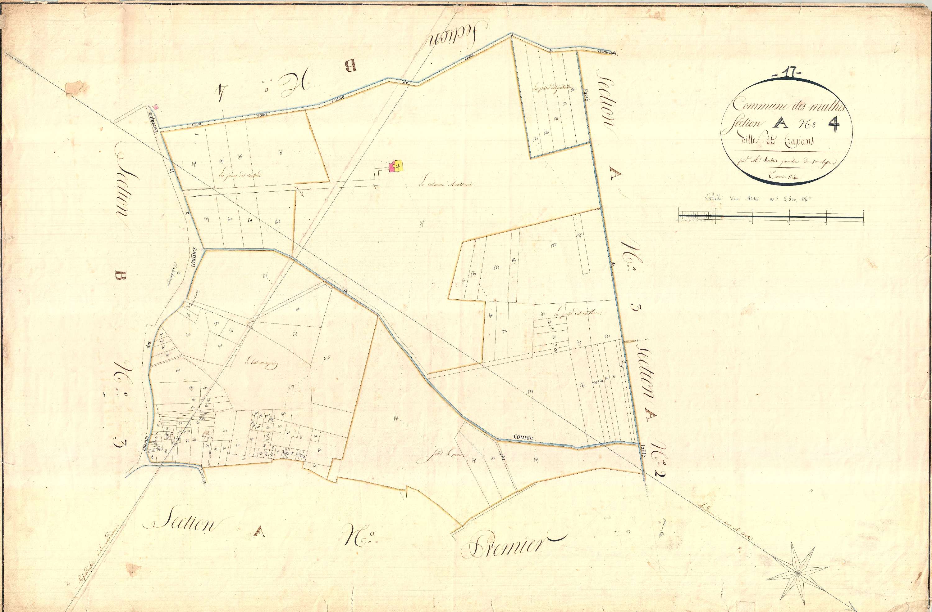 Mathes - Section A4 dite de Cravans.