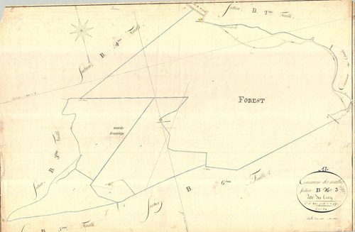 Mathes - Section B3 dite du Bourg.