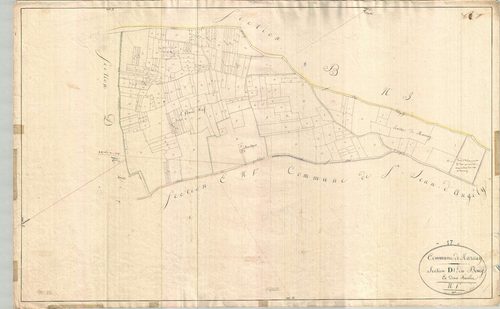 Mazeray - Section D1 dite du Bourg.