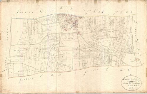 Mazeray - Section D2 dite du Bourg.