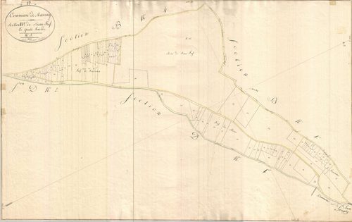 Mazeray - Section B3 dite du Beau Fief.