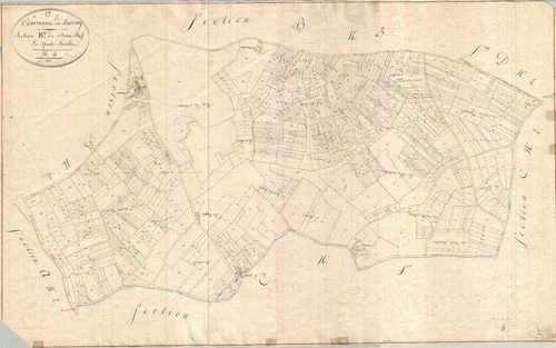 Mazeray - Section B4 dite du Beau Fief.