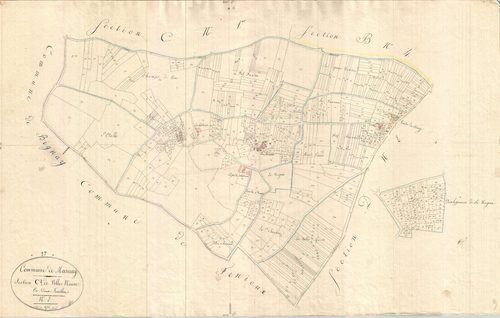 Mazeray - Section C2 dite de Ville Neuve.