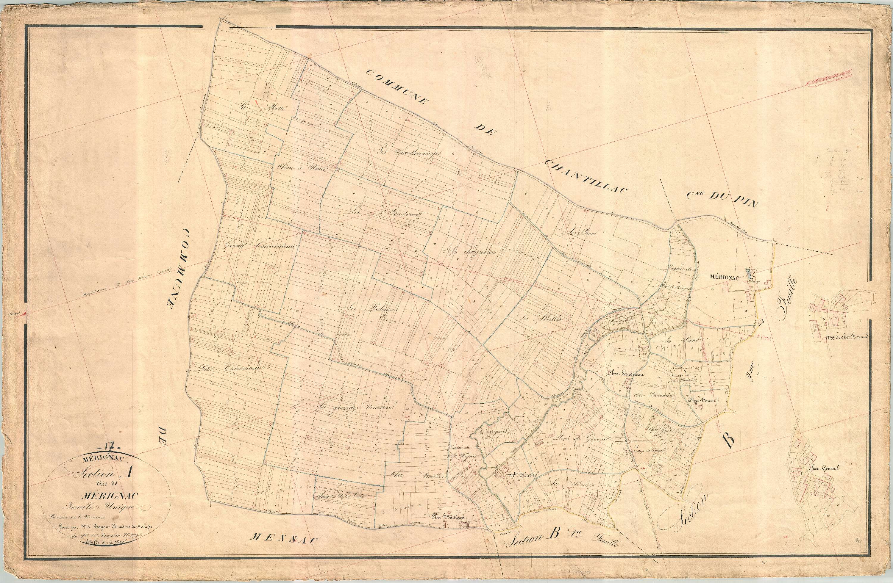 Mérignac - Section A dite de Mérignac.