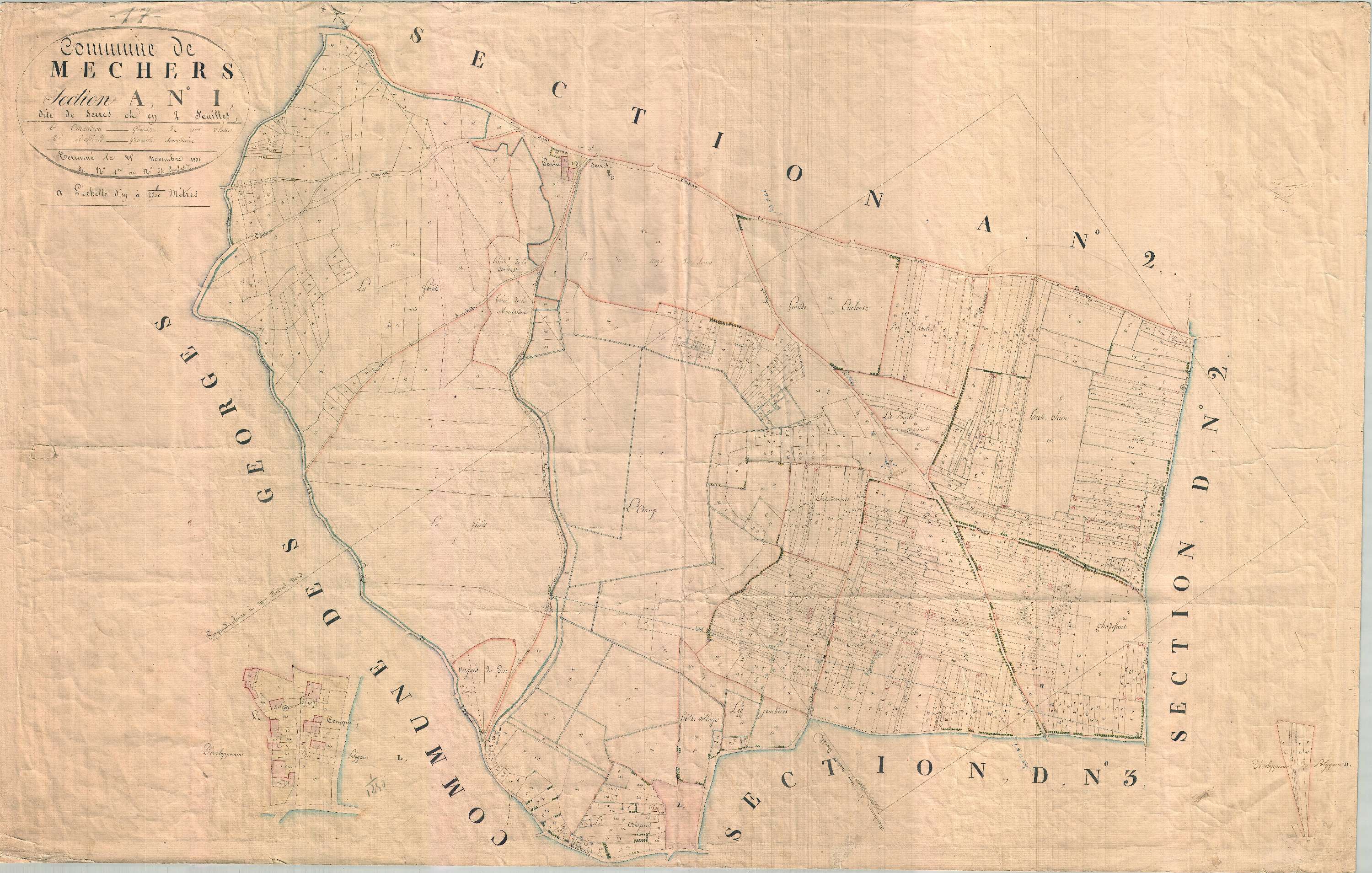 Meschers-sur-Gironde - Section A1 dite de Serres.