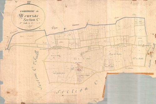 Meursac - Section C3 dite de Chatelard.