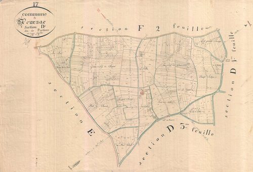 Meursac - Section D2 dite des Portiers..