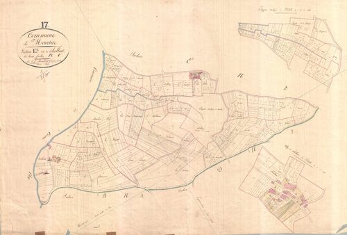 Meursac - Section E1 dite des Challais.