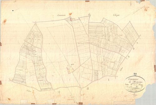 Meursac - Section A1 dite du Bourg.