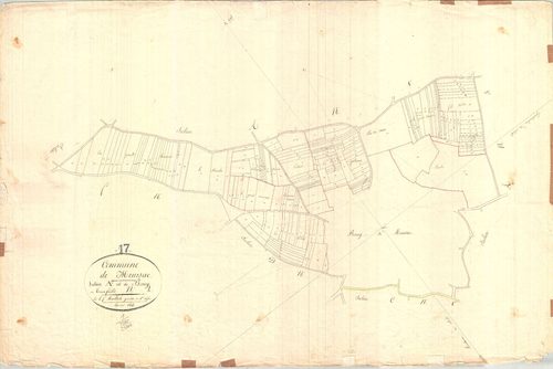 Meursac - Section A2 dite du Bourg.