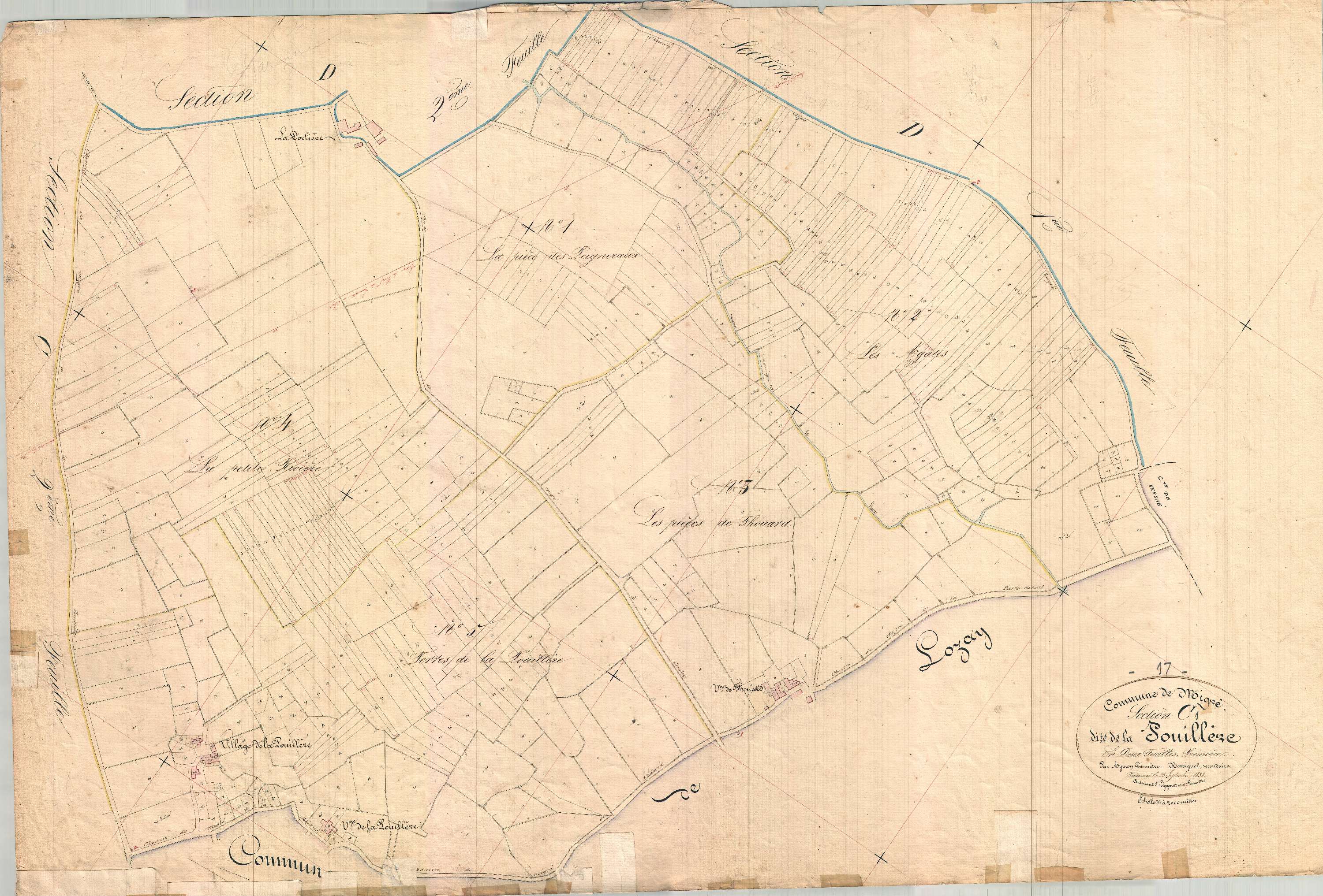 Migré - Section C1 dite de la Pouillerie.