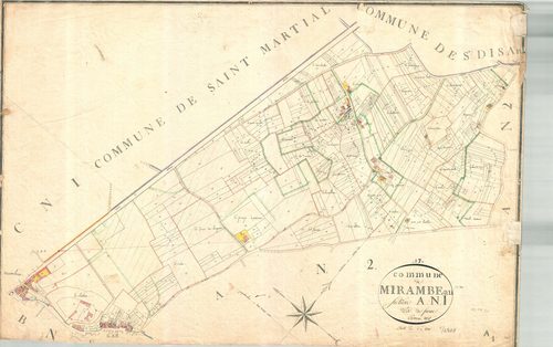 Mirambeau - Section A1 dite de Sivrac.