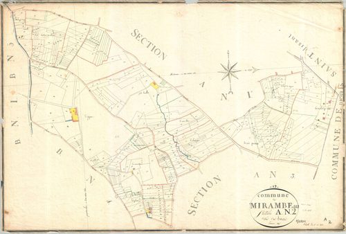 Mirambeau - Section A2 dite de Sivrac.