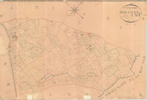 Mirambeau - Section A4 dite de Sivrac.