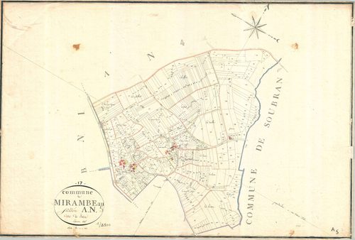 Mirambeau - Section A5 dite de Sivrac.