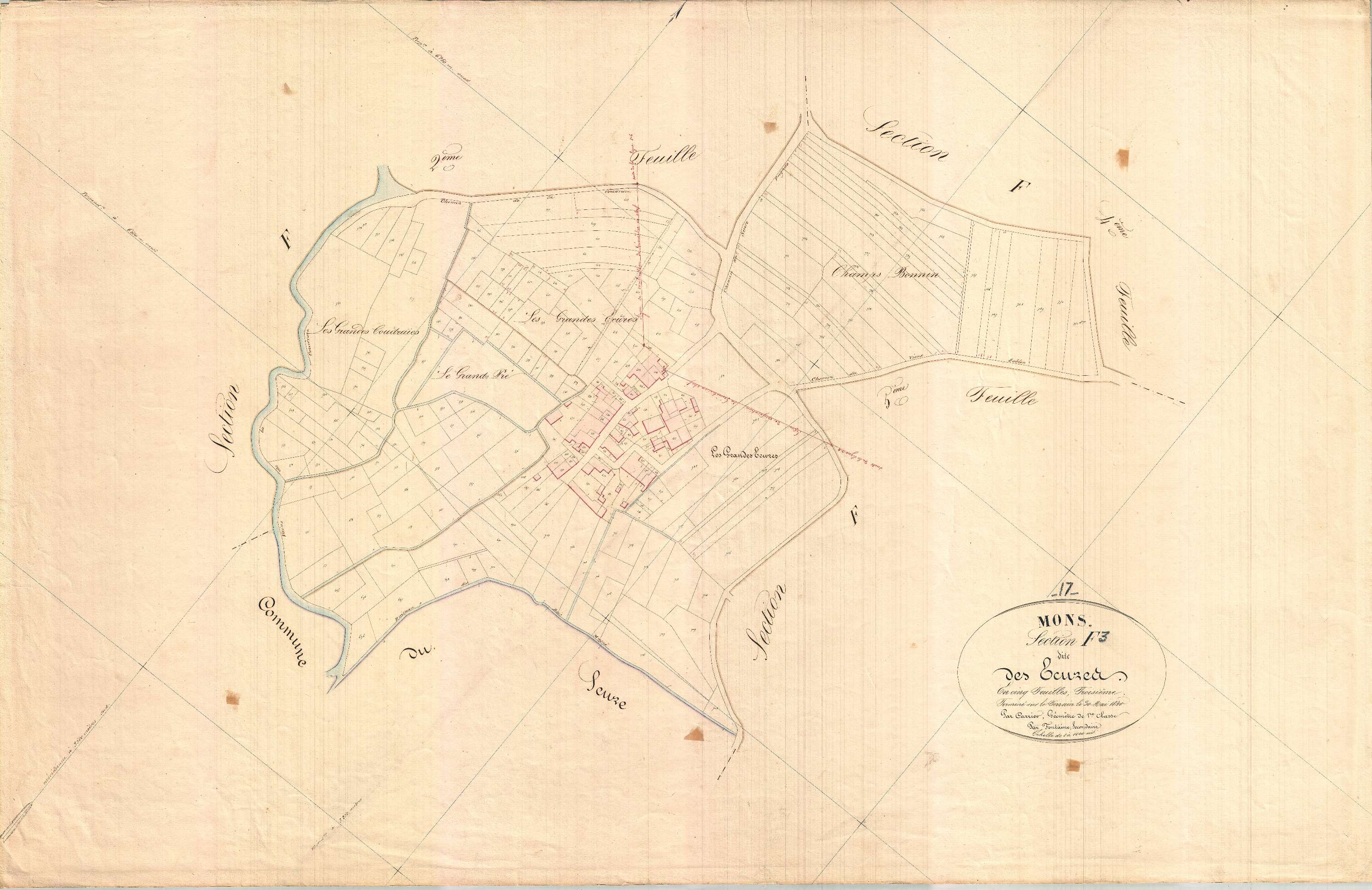 Mons - Section F3 dite des Ecures.