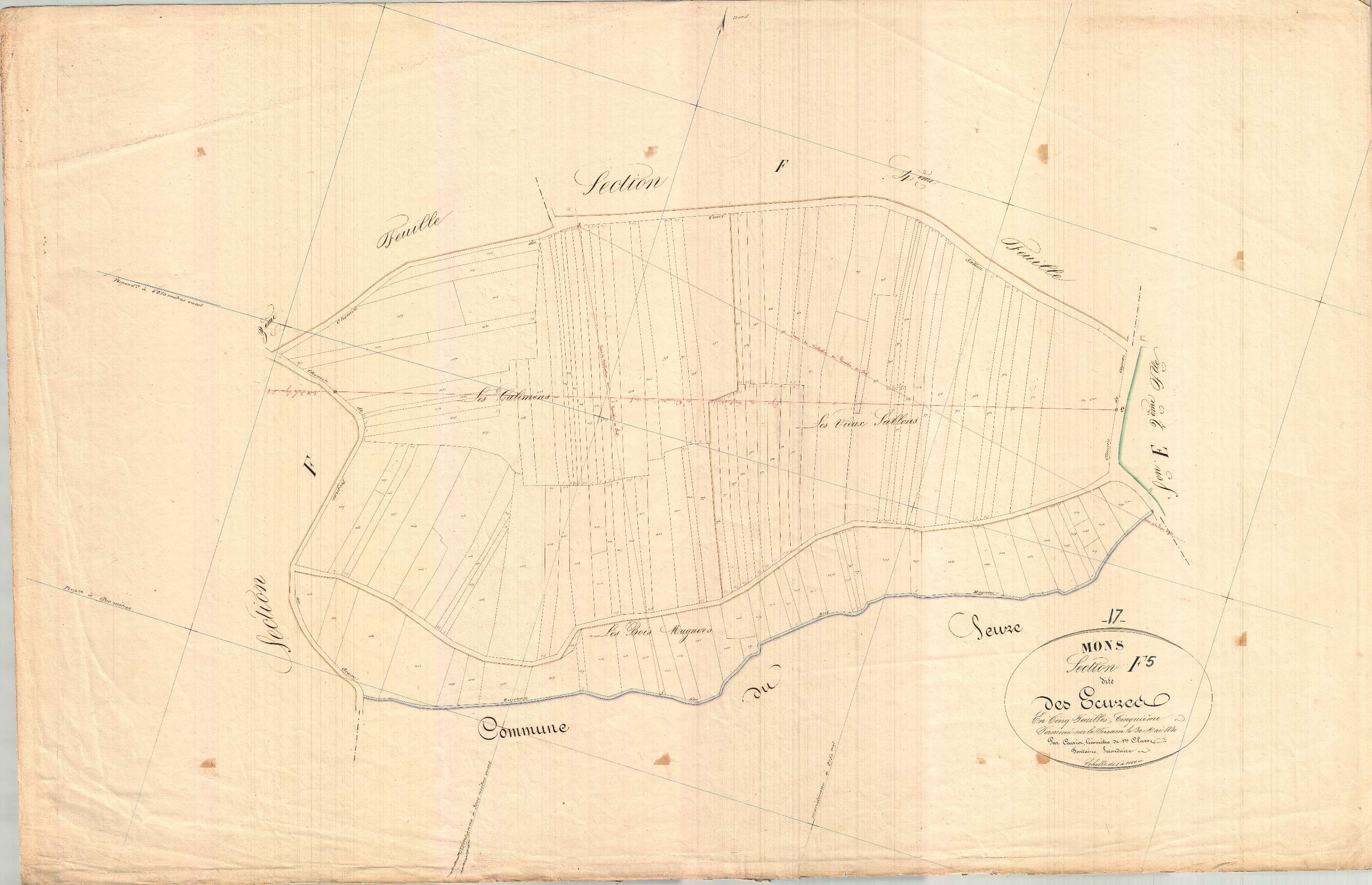 Mons - Section F5 dite des Ecures.
