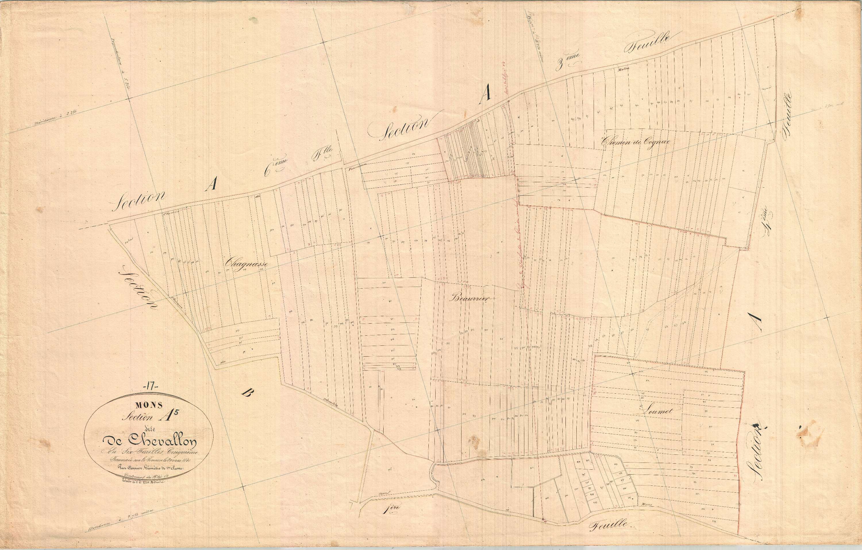 Mons - Section A5 dite de Chevallon.