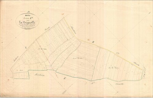 Mons - Section E5 dite de Vrignolle.