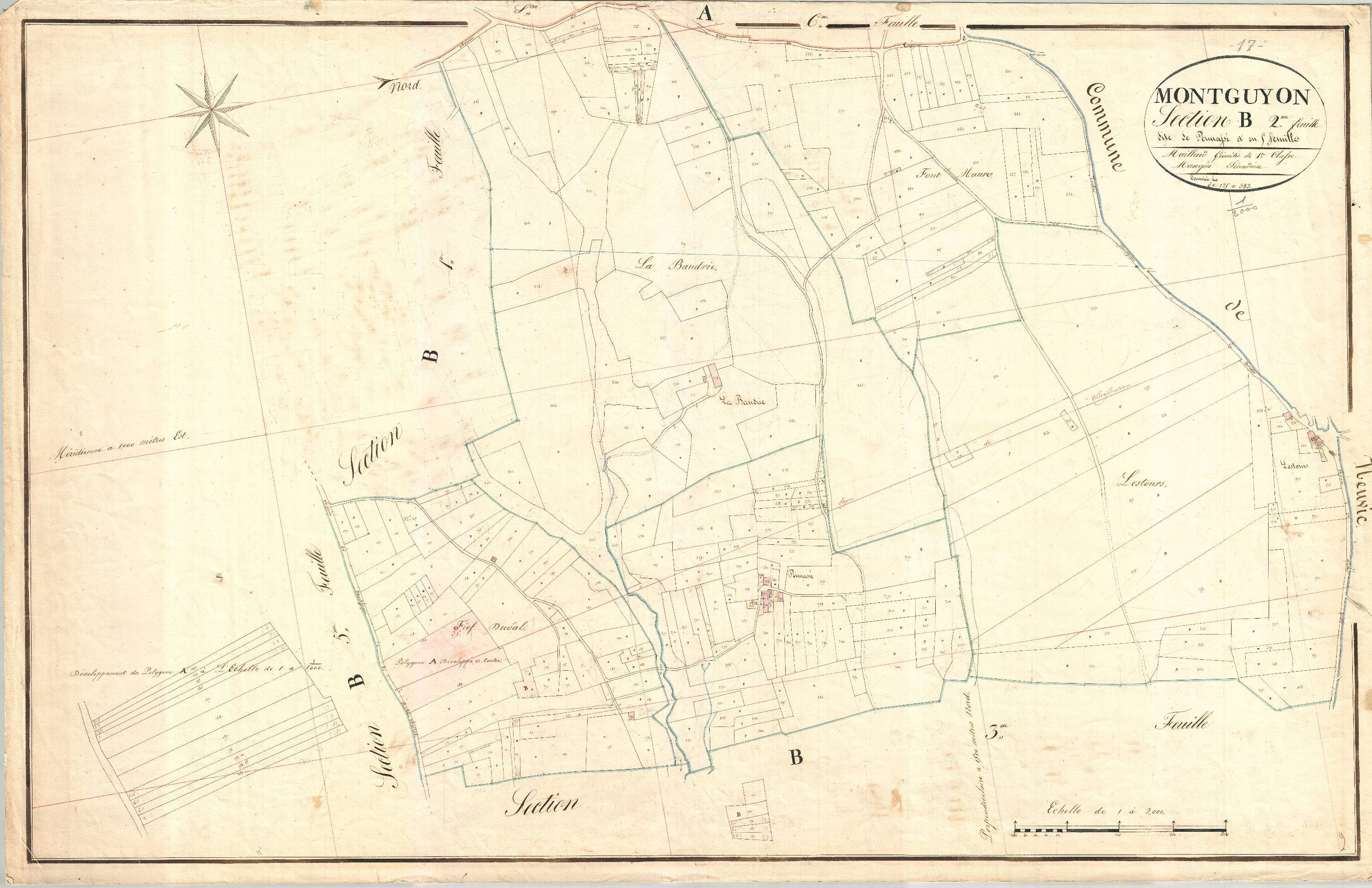 Montguyon - Section B2 dite de Permasfé.