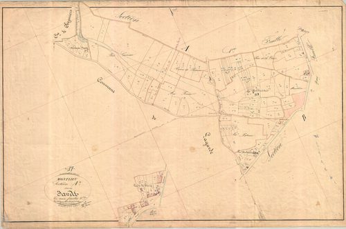Montlieu-la-Garde - Section A2 dite des Jardes.