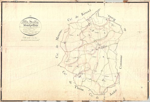 Montpellier-de-Médillan - Tableau d'assemblage.
