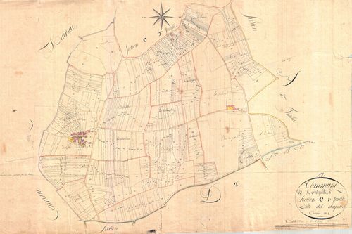 Montpellier-de-Médillan - Section E1 dite des Chapelles.