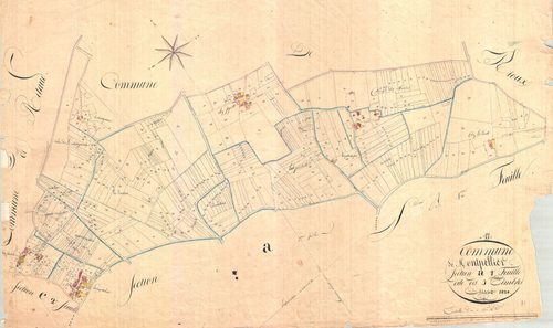 Montpellier-de-Médillan - Section A1 dite des Cinq Timbres.