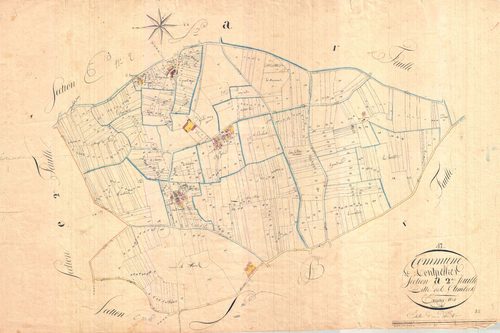 Montpellier-de-Médillan - Section A2 dite des Cinq Timbres.