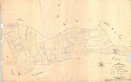 Montpellier-de-Médillan - Section C2 dite d'Anzème.