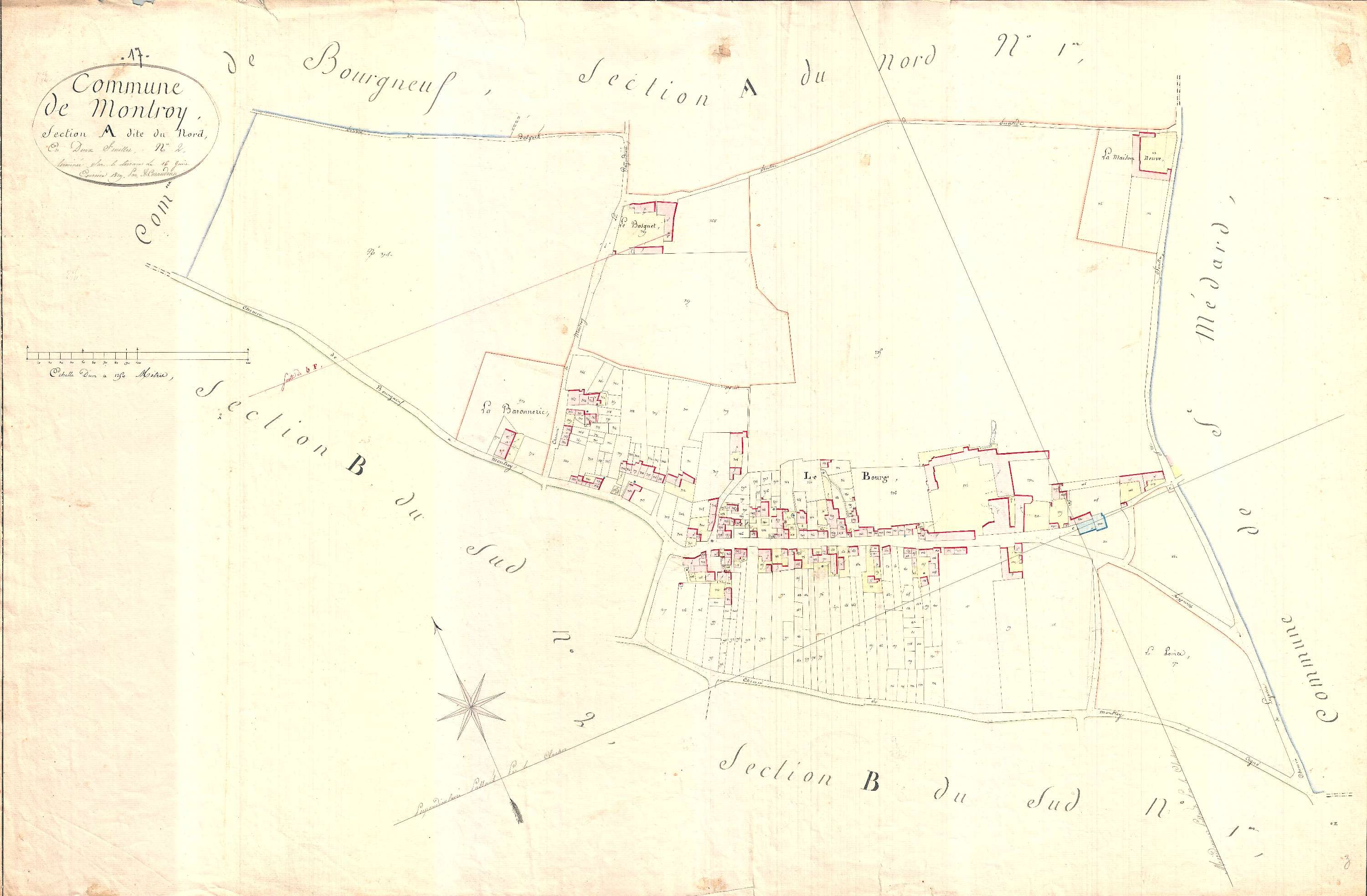 Montroy - Section A2 dite du Nord.