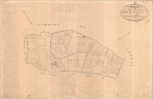 Mortagne-sur-Gironde - Section B2 dite de Valleret.