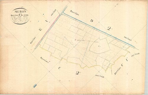 Muron - Section C3 dite du Vivier.